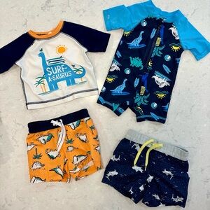 0-3Mo Baby Boy Swim Bundle